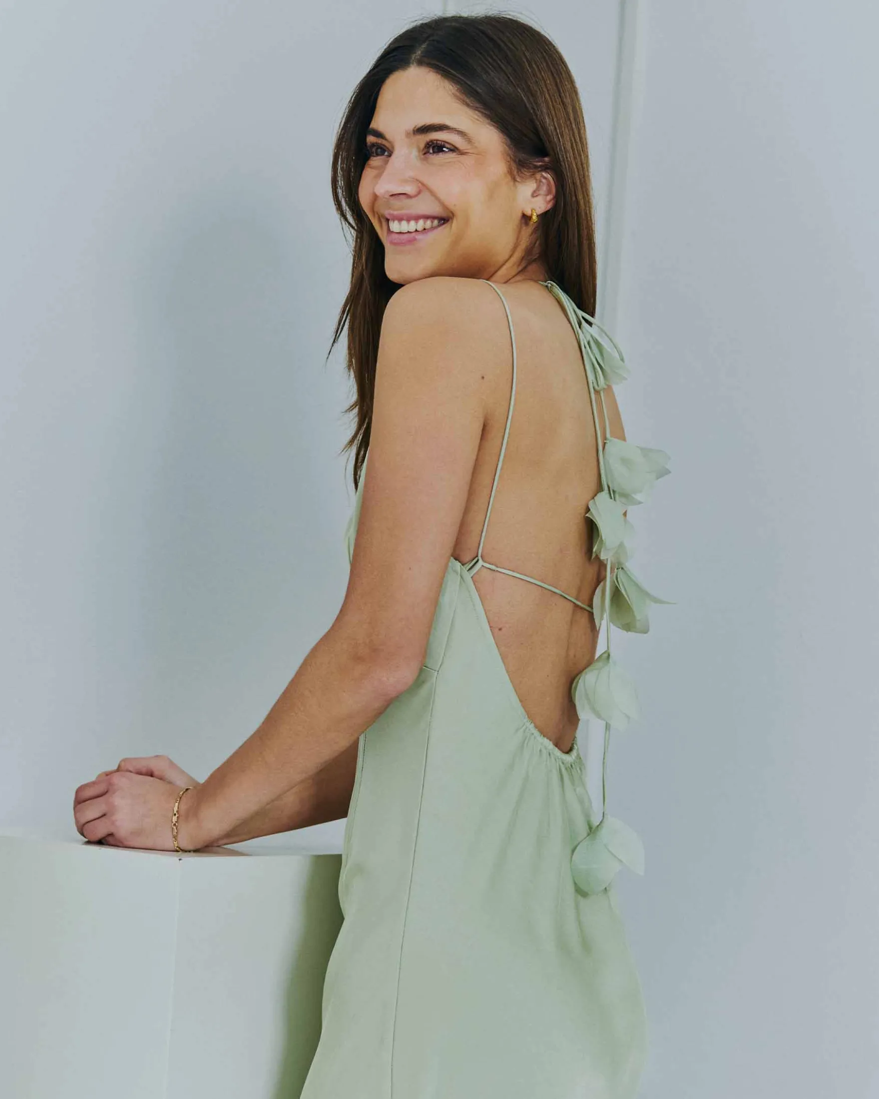 Demi sateen dress
