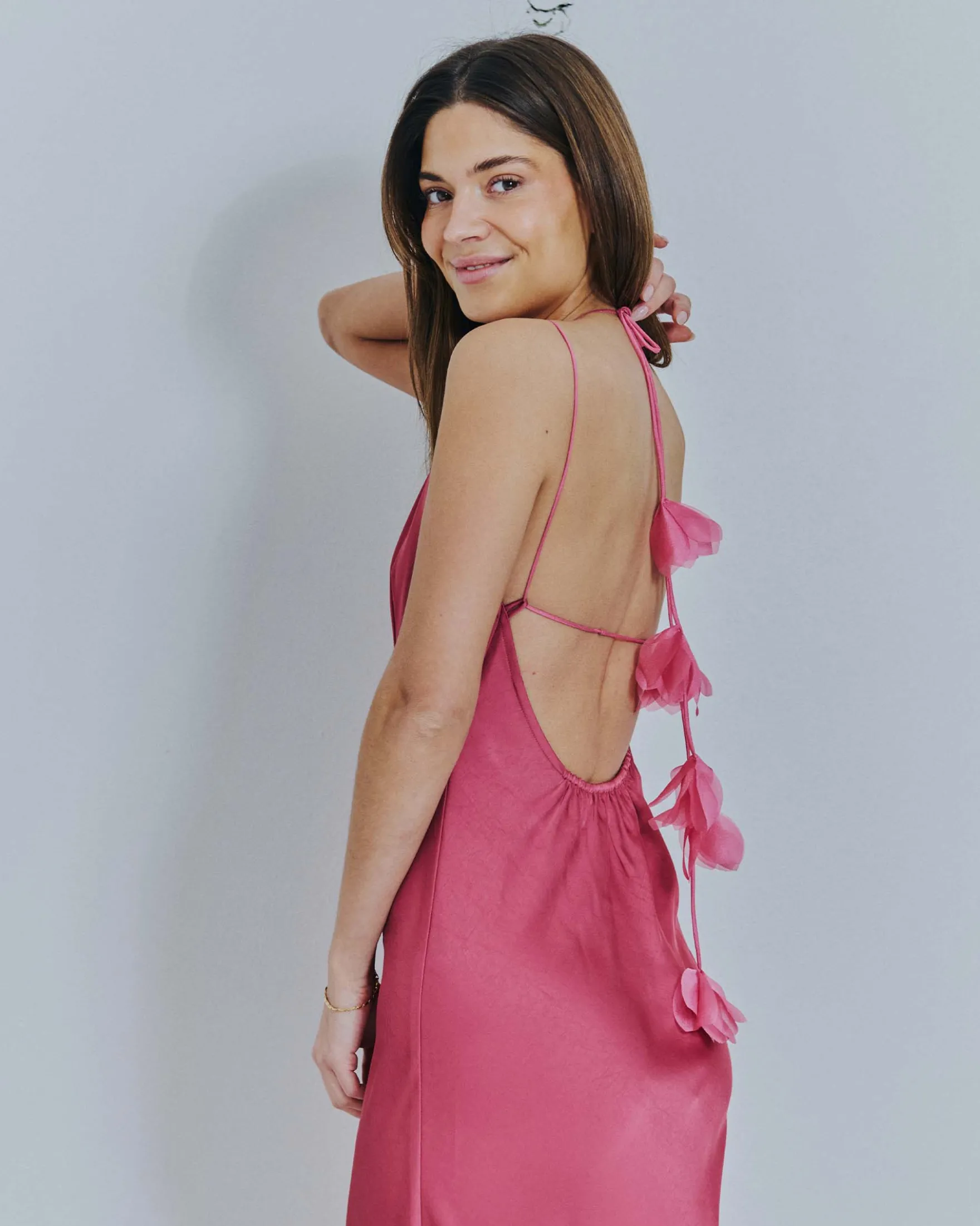 Demi sateen dress