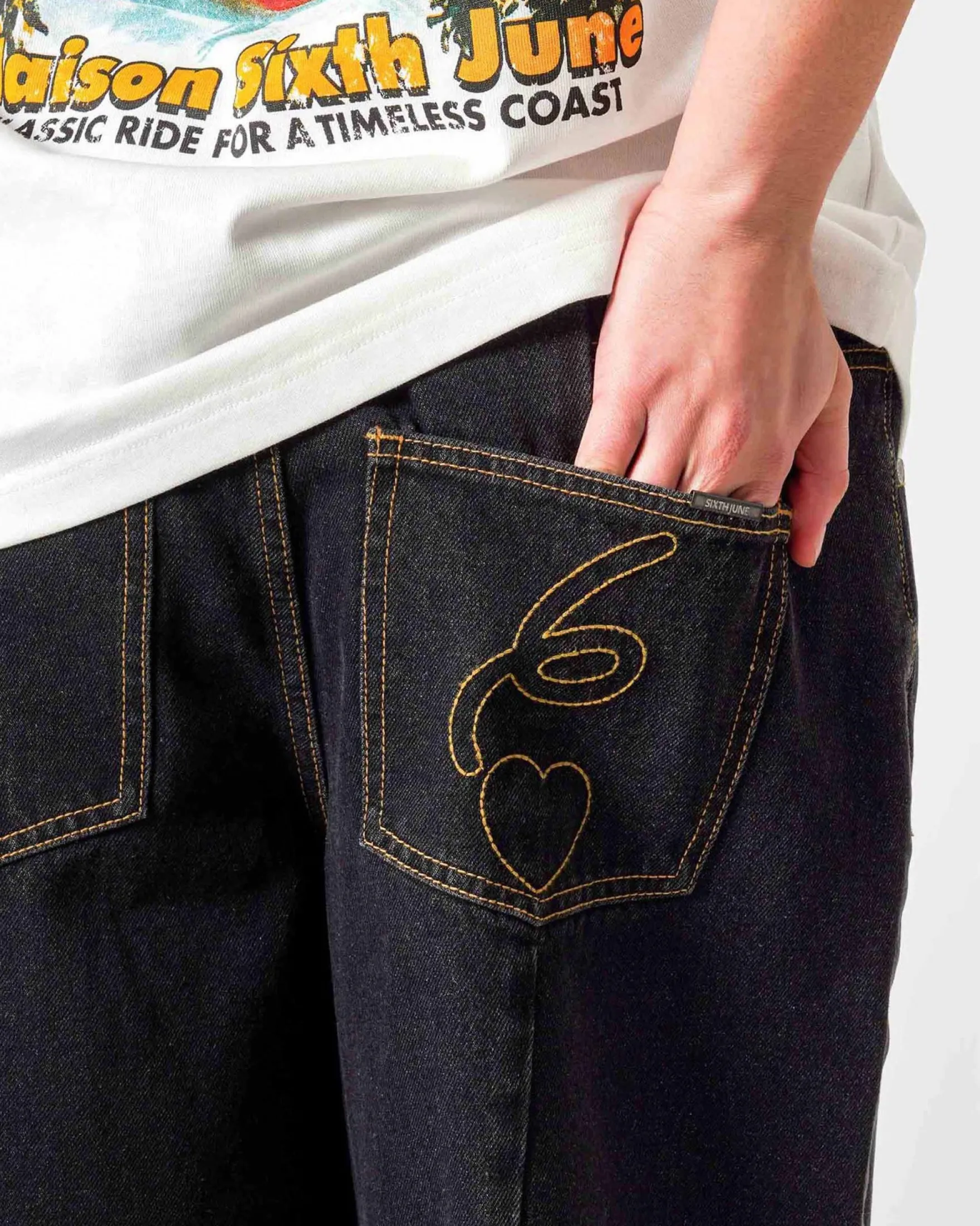 DENIM BIG REVERS SHORT
