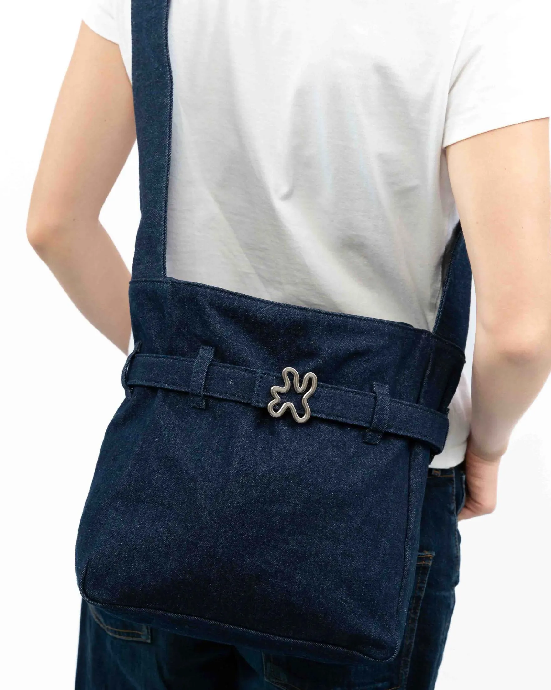 Denim crossbody