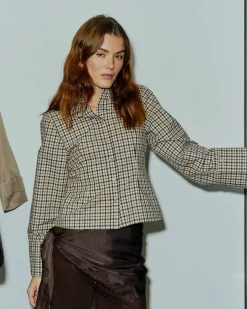 Dina check shirt