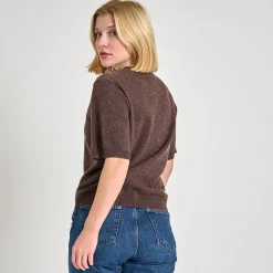 Elise knit tee