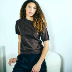 Elise knit tee