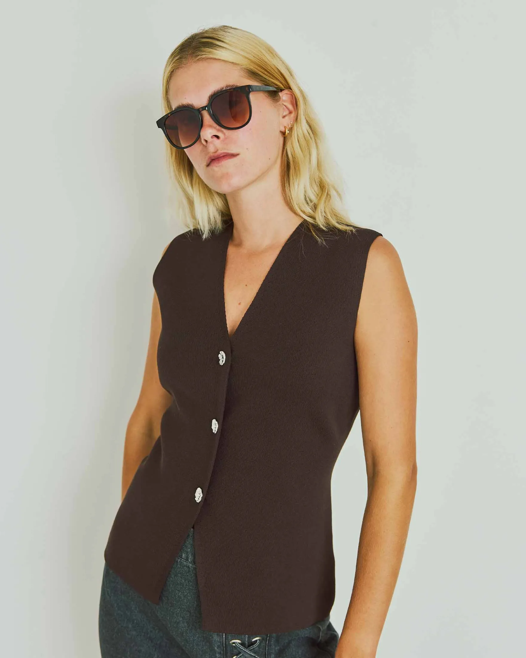 Elja knit waistcoat