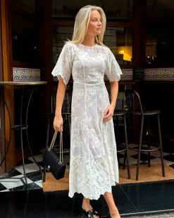 Ellinoric lace long dress