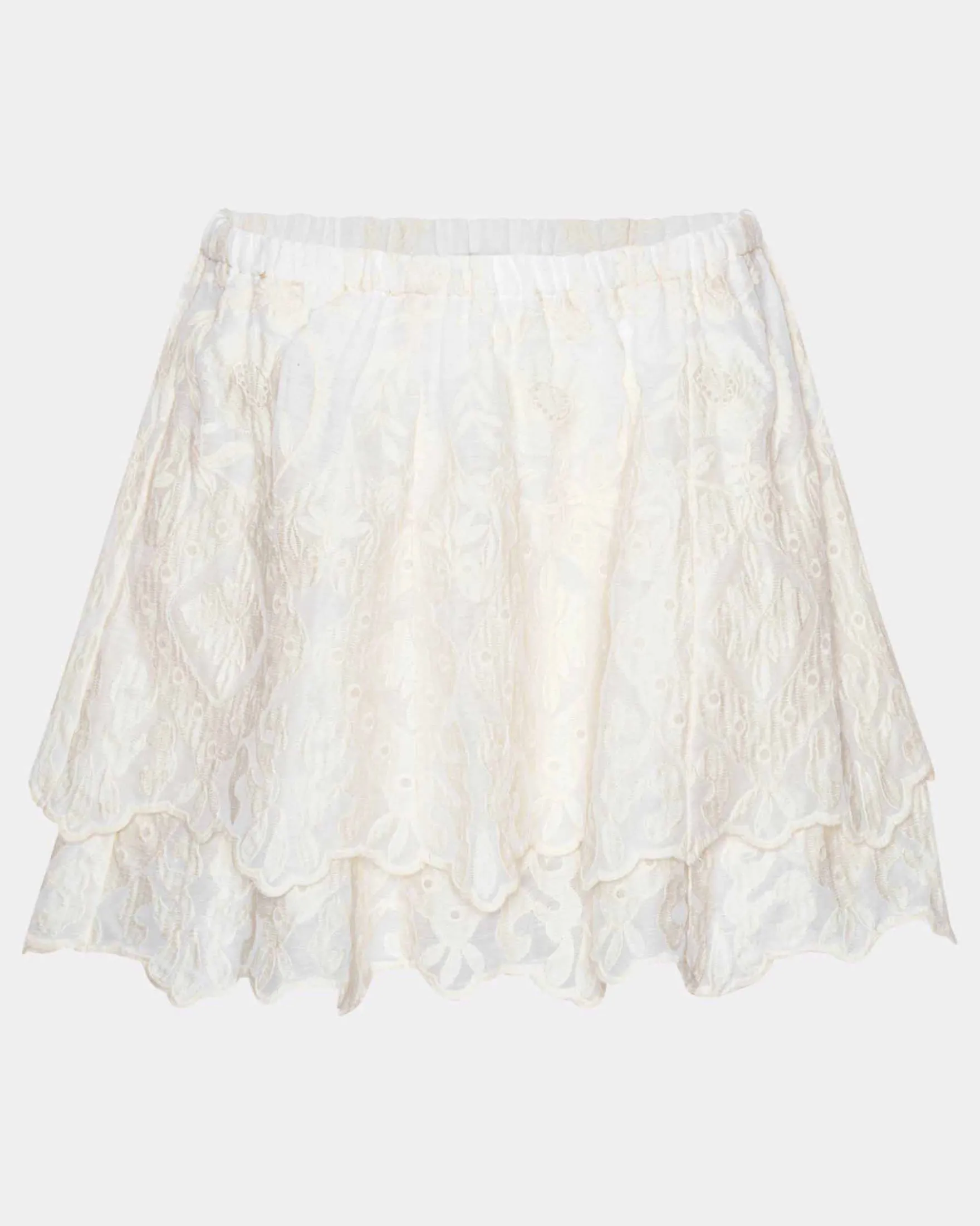 Ellinoric lace mini skirt