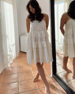 Ellinoric lace strap dress