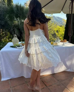 Ellinoric lace strap dress