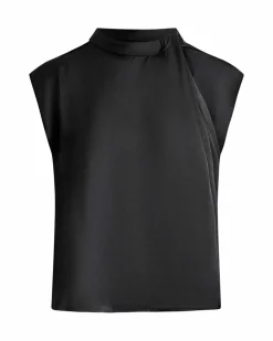 Elvira satin blouse