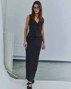 Elvissa crepe skirt