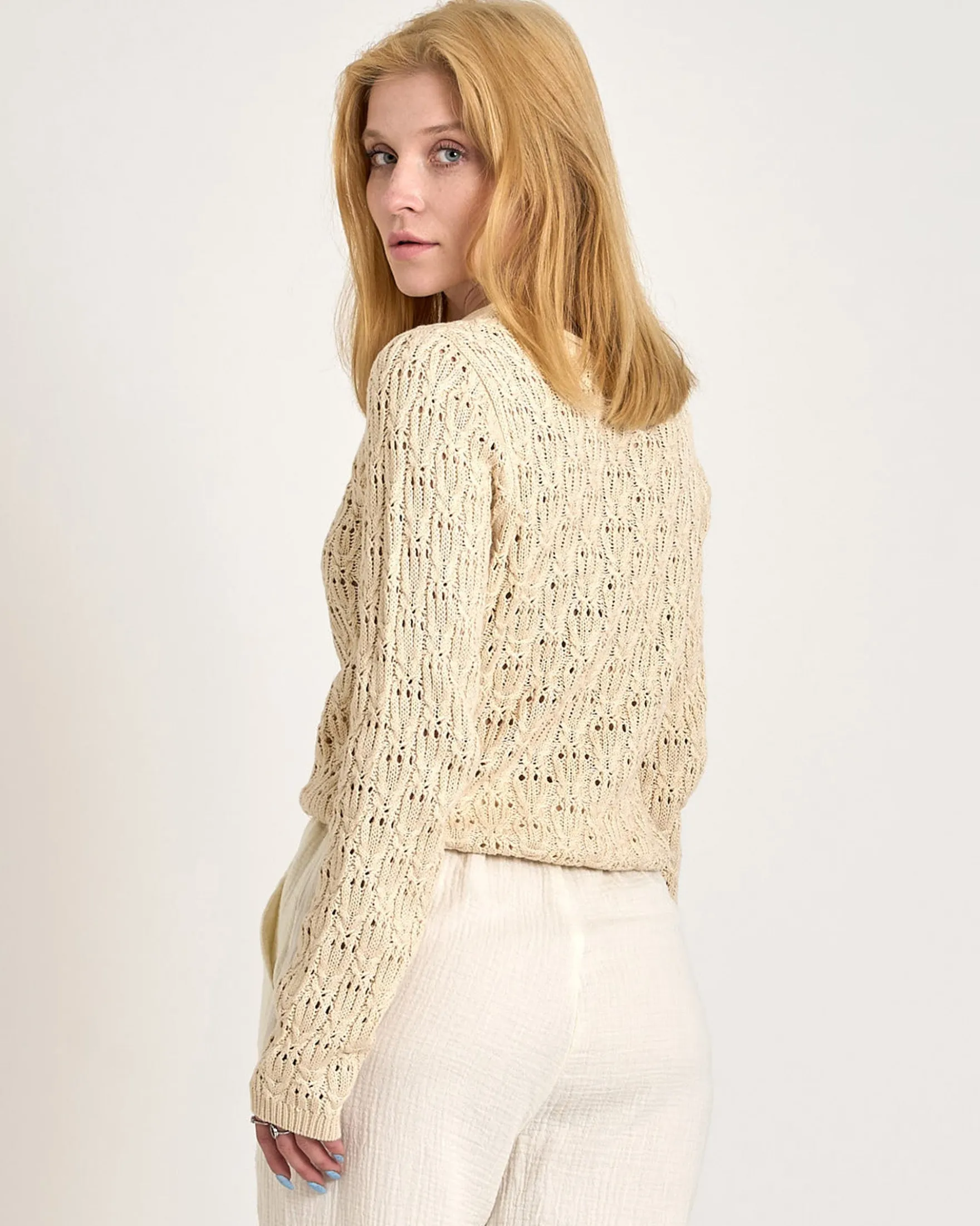 Emilia knit blouse