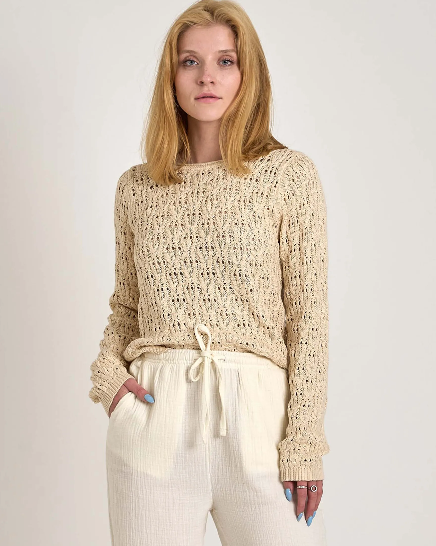 Emilia knit blouse