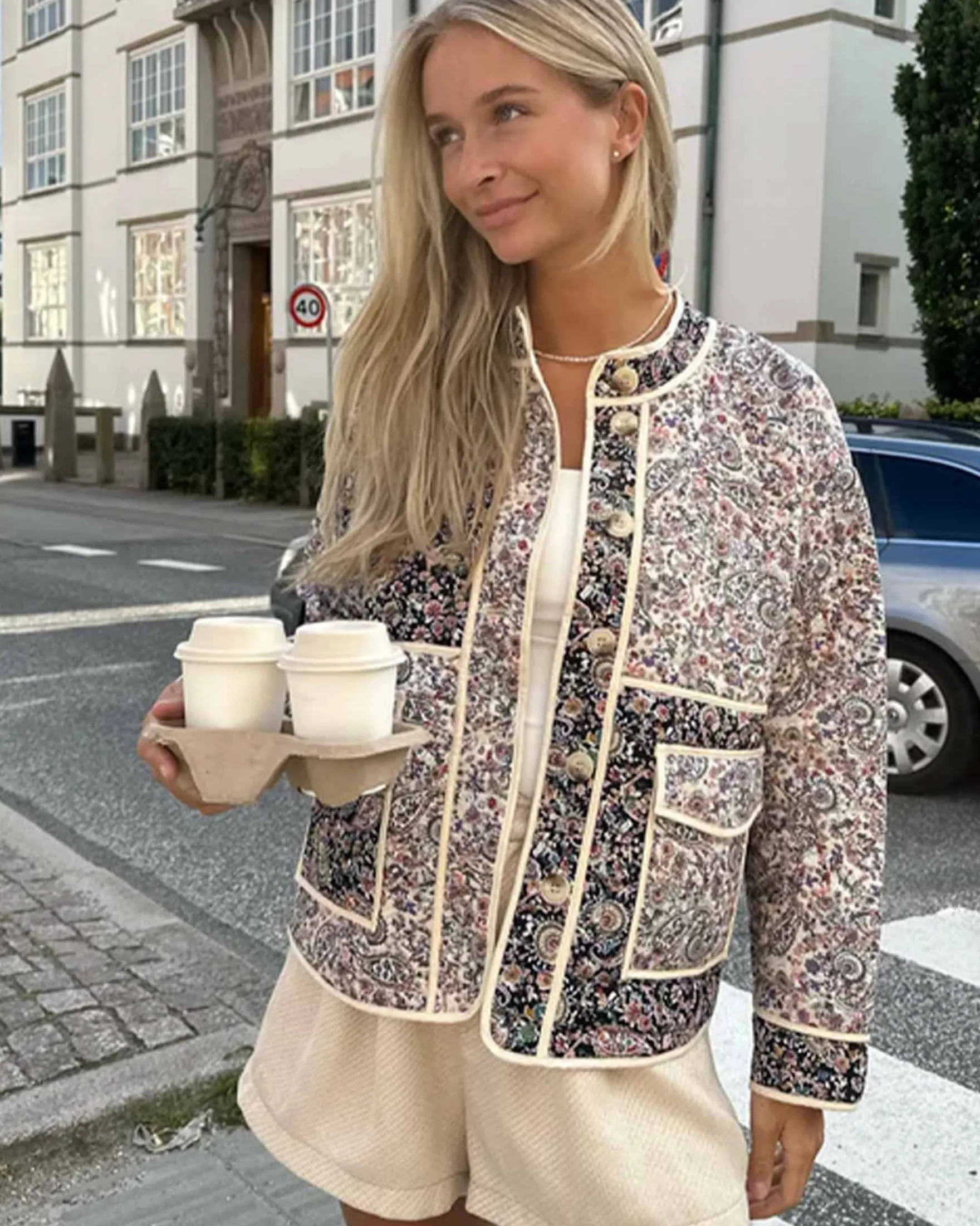 Emmyic quilted jacket