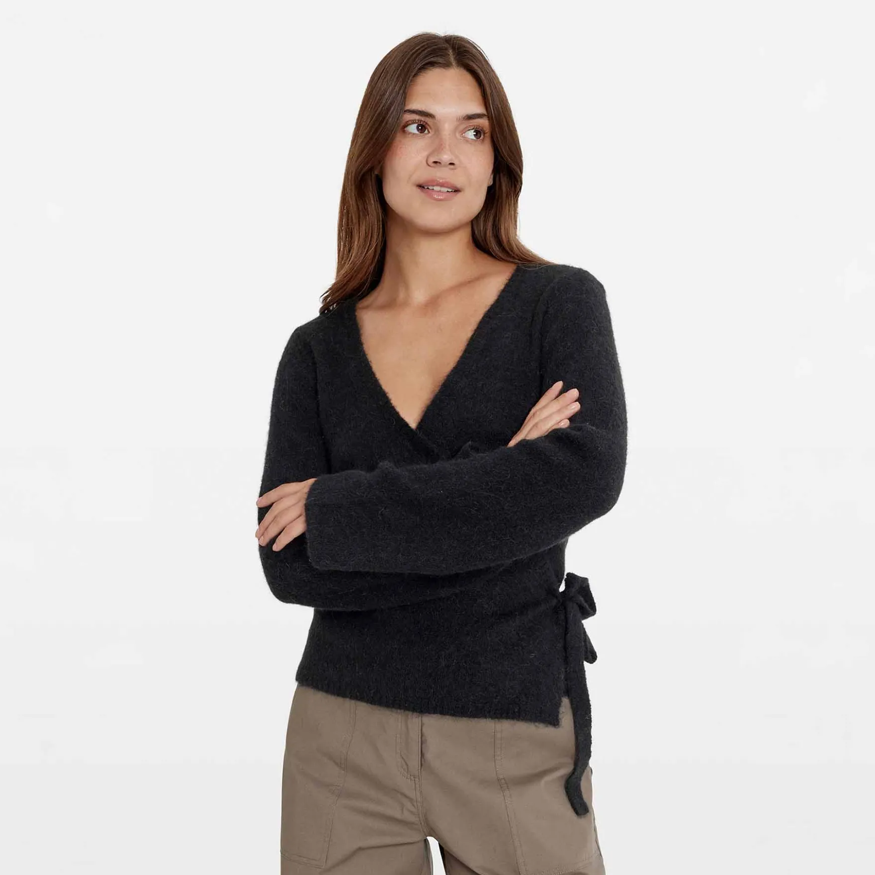 Enada ls v-n knit