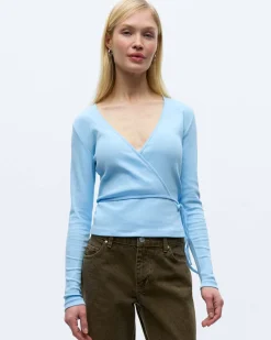 ENALLY LS V-N TEE