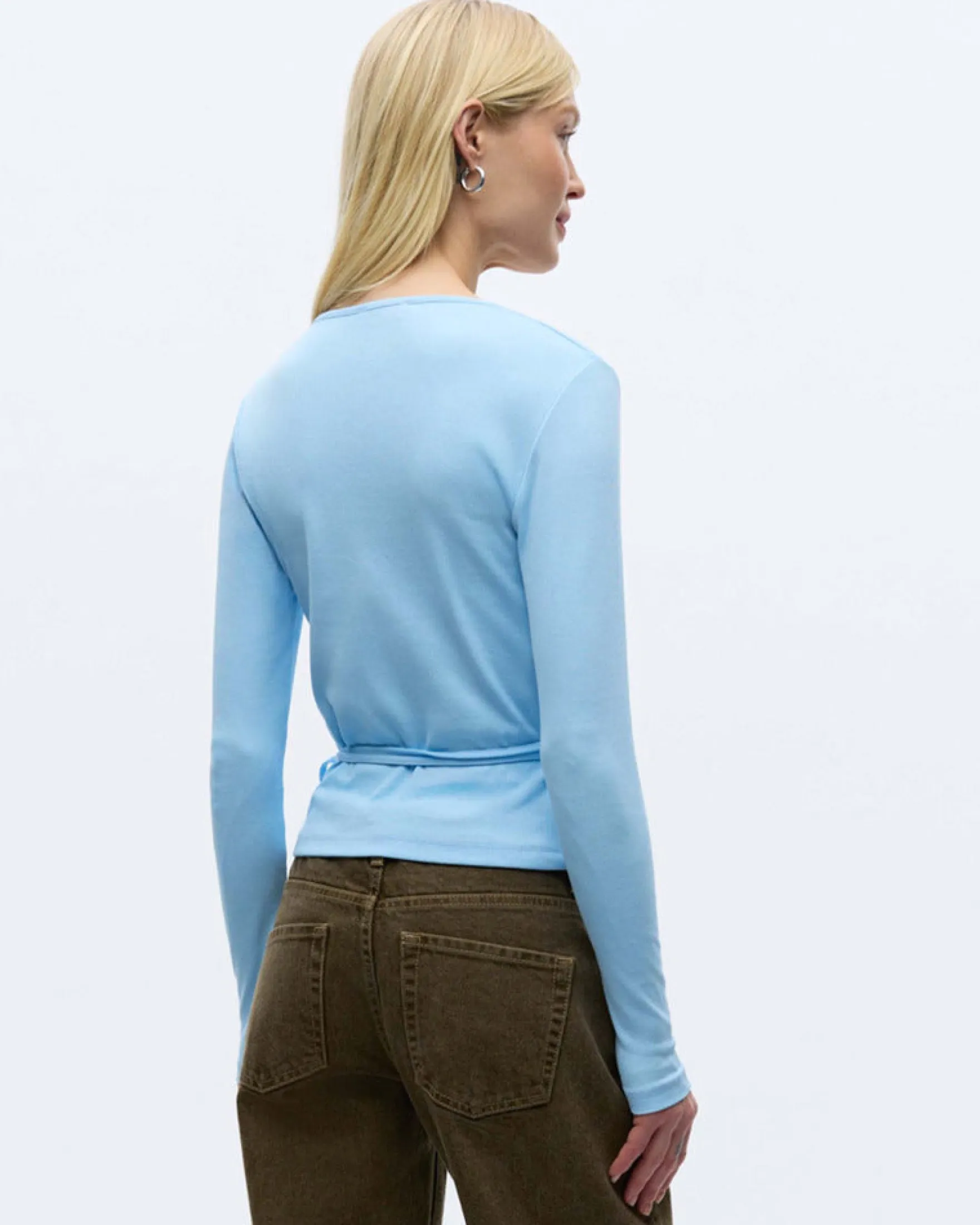 ENALLY LS V-N TEE