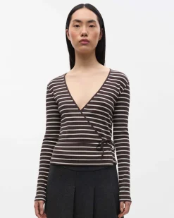 ENALLY LS V-N TEE