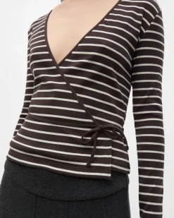ENALLY LS V-N TEE