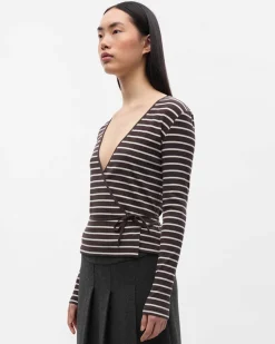 ENALLY LS V-N TEE