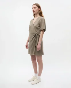 ENMARTINA SS WRAP DRESS