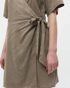 ENMARTINA SS WRAP DRESS