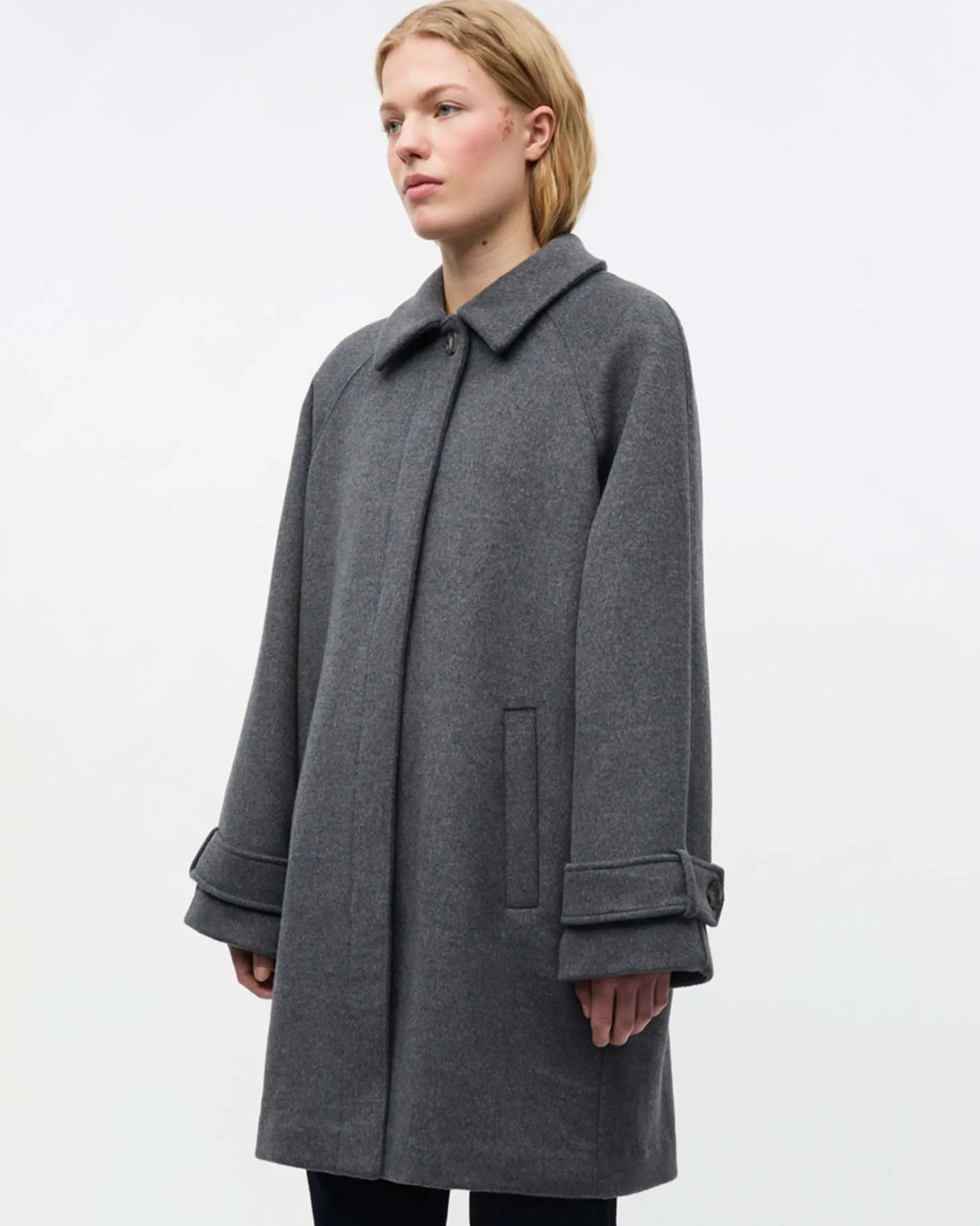 ENSENECA WOOL MIDI JACKET