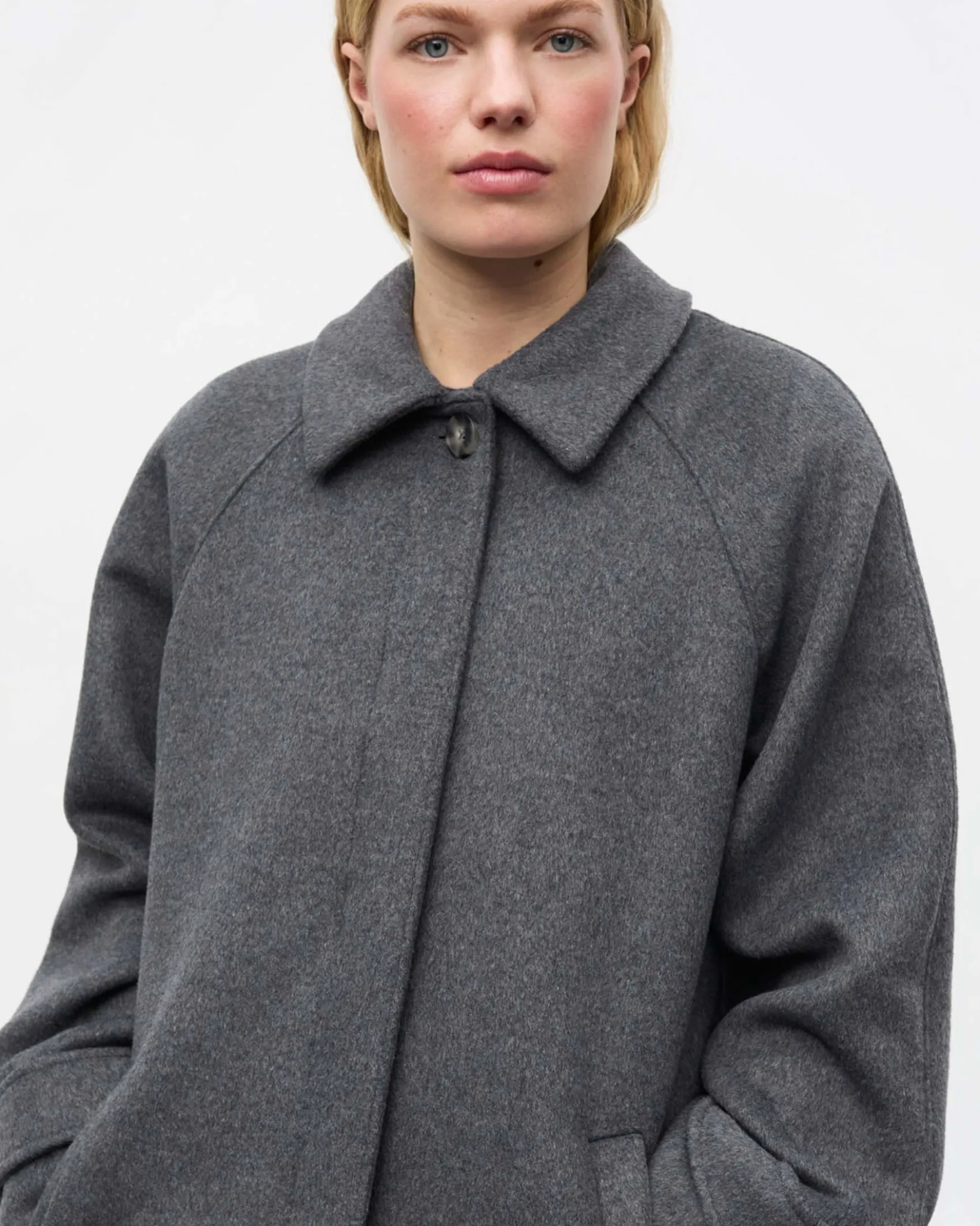 ENSENECA WOOL MIDI JACKET