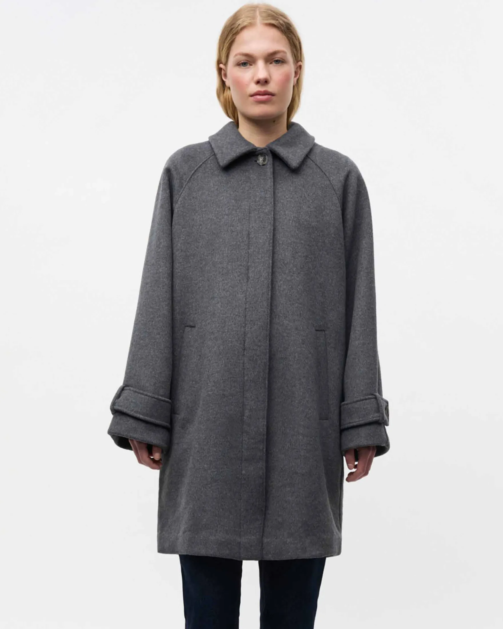 ENSENECA WOOL MIDI JACKET