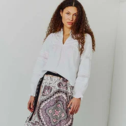 Esla poplin blouse
