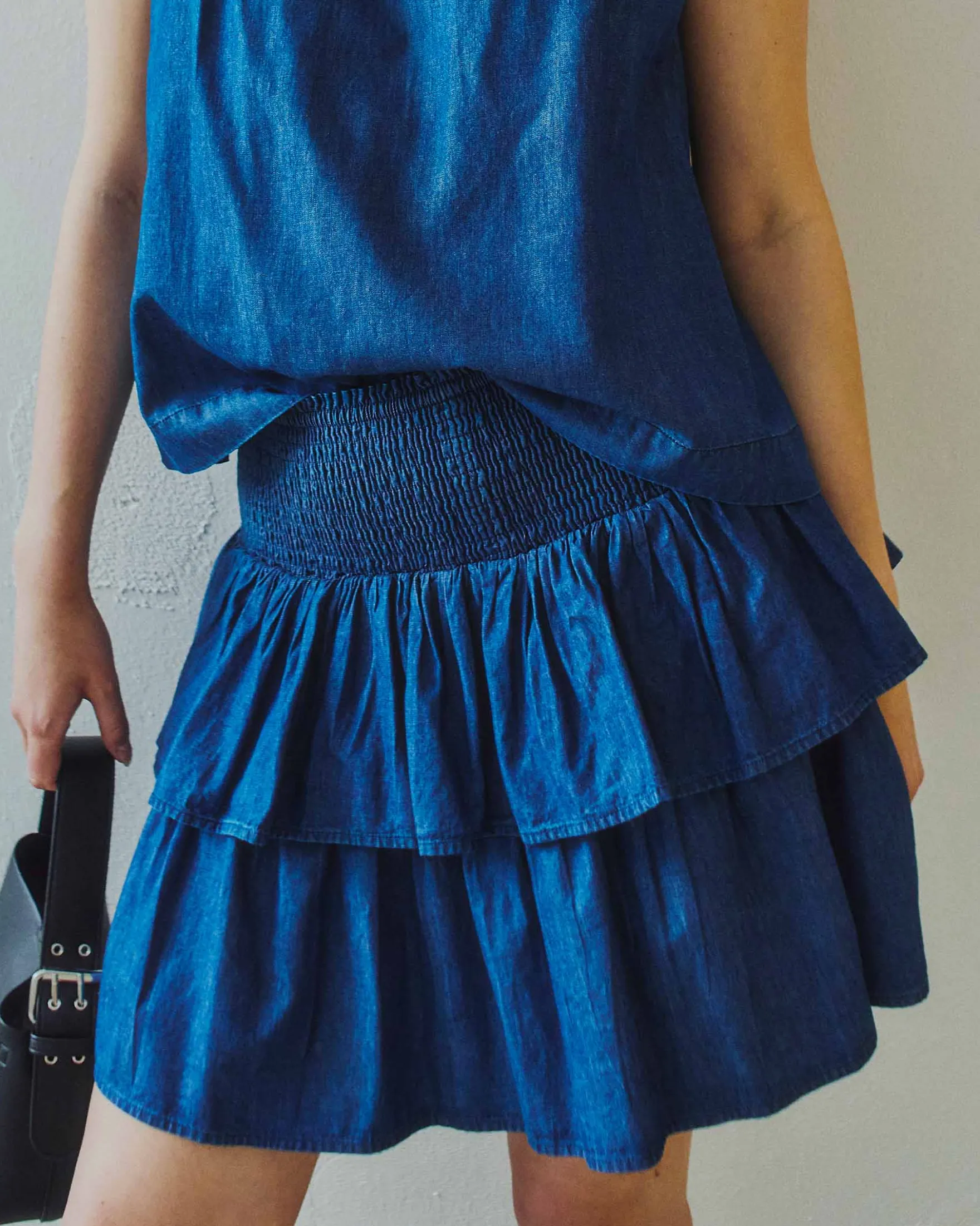 Fenja denim skirt