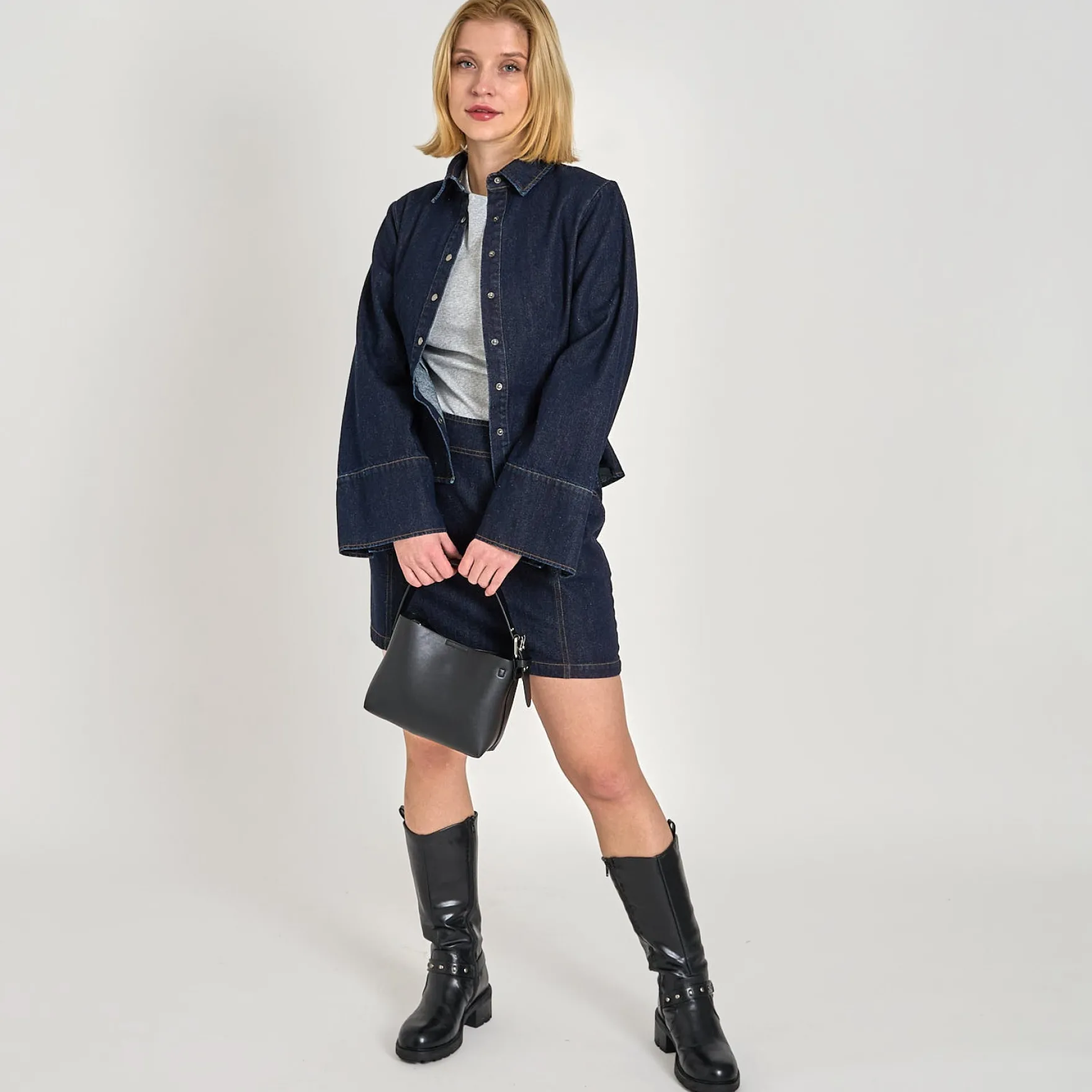 Fia denim skirt