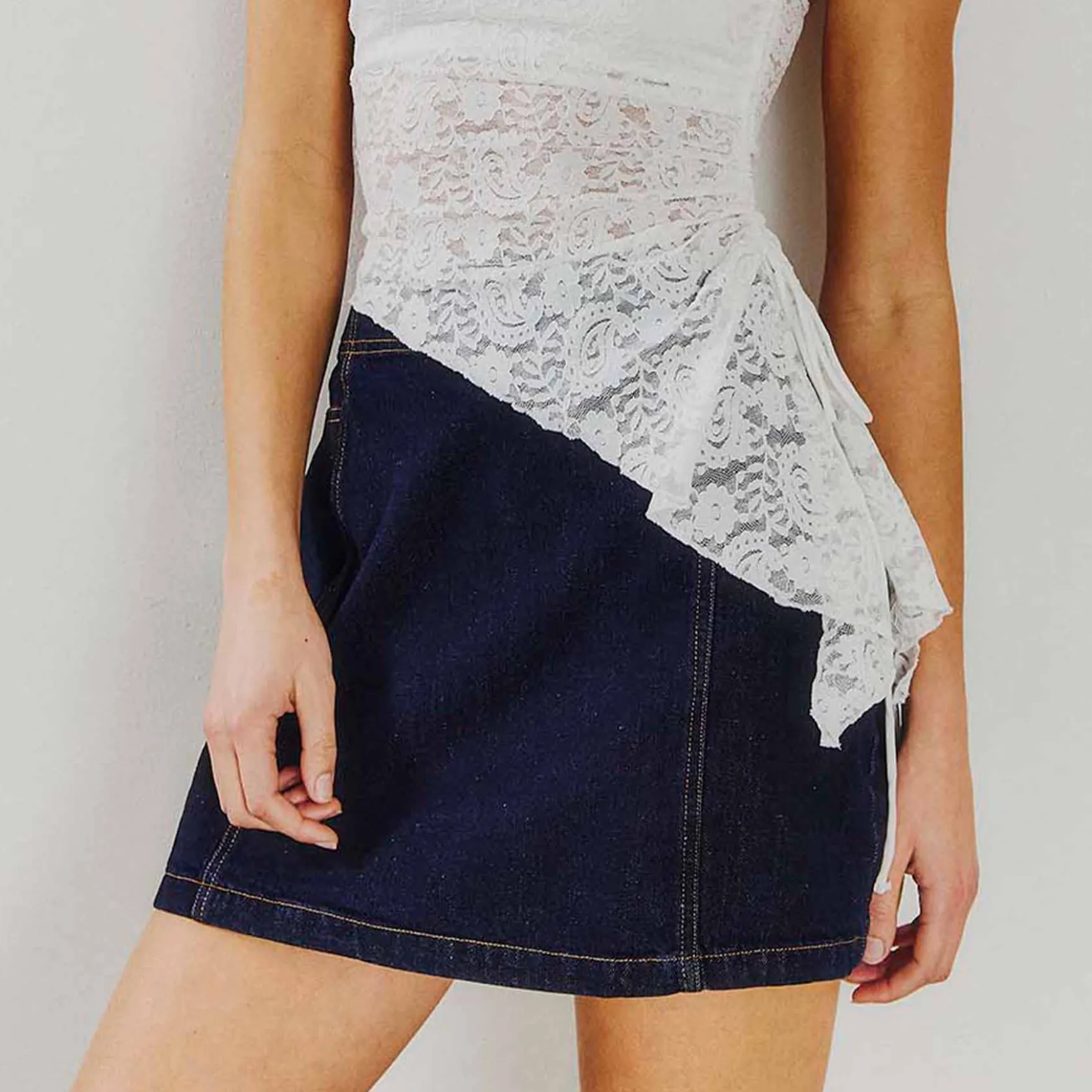 Fia denim skirt