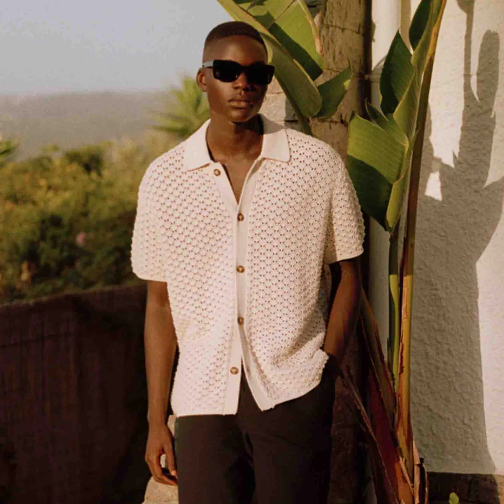 Gideon knit shirt