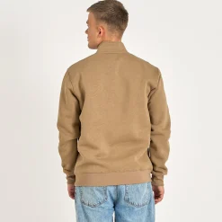 Half zip logo sweat