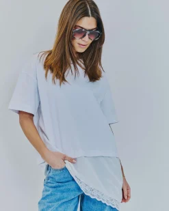 Haliey lace tee