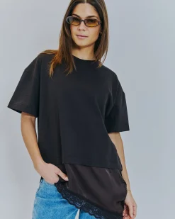 Haliey lace tee
