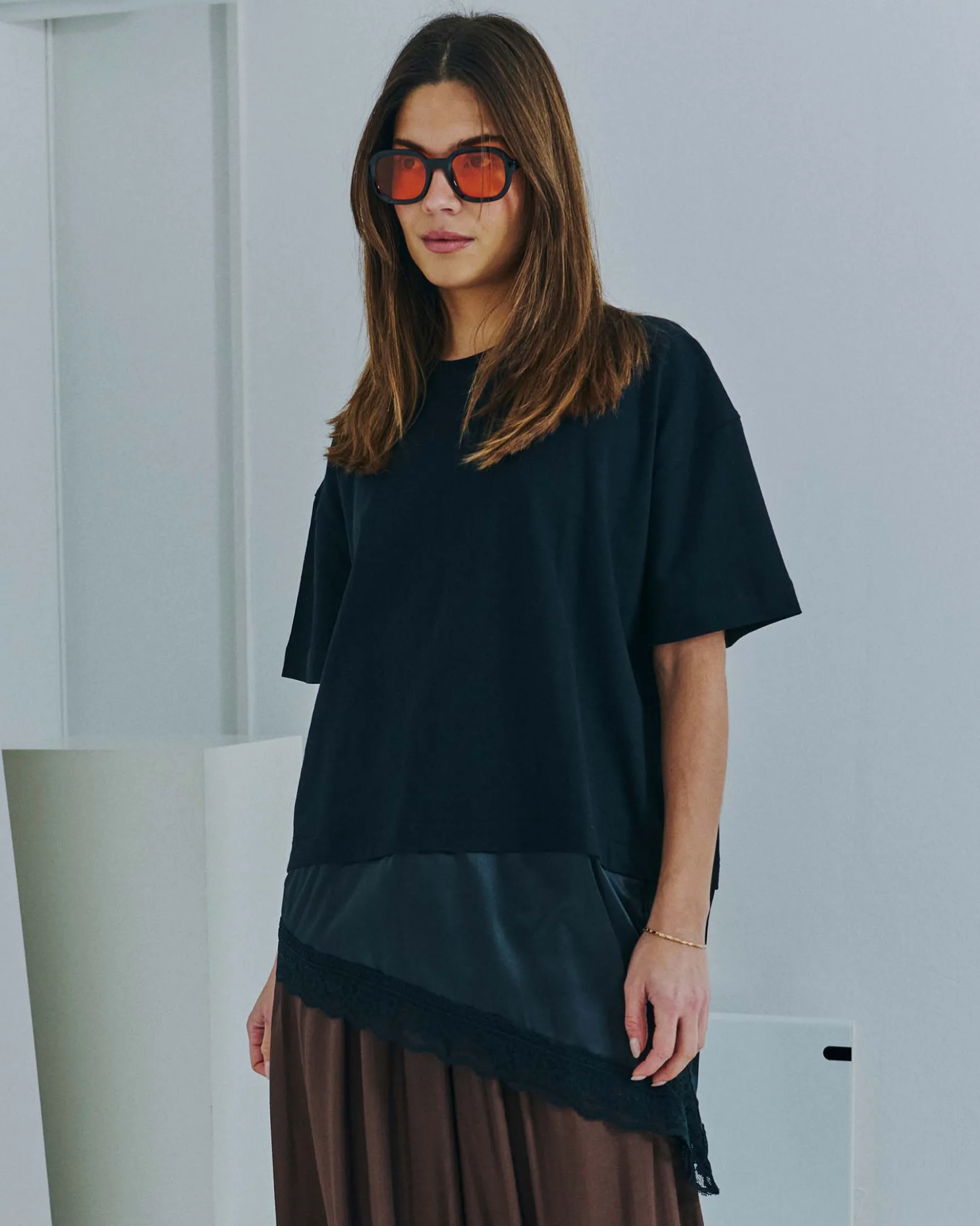 Haliey lace tee