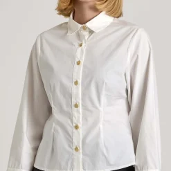 Janet poplin shirt