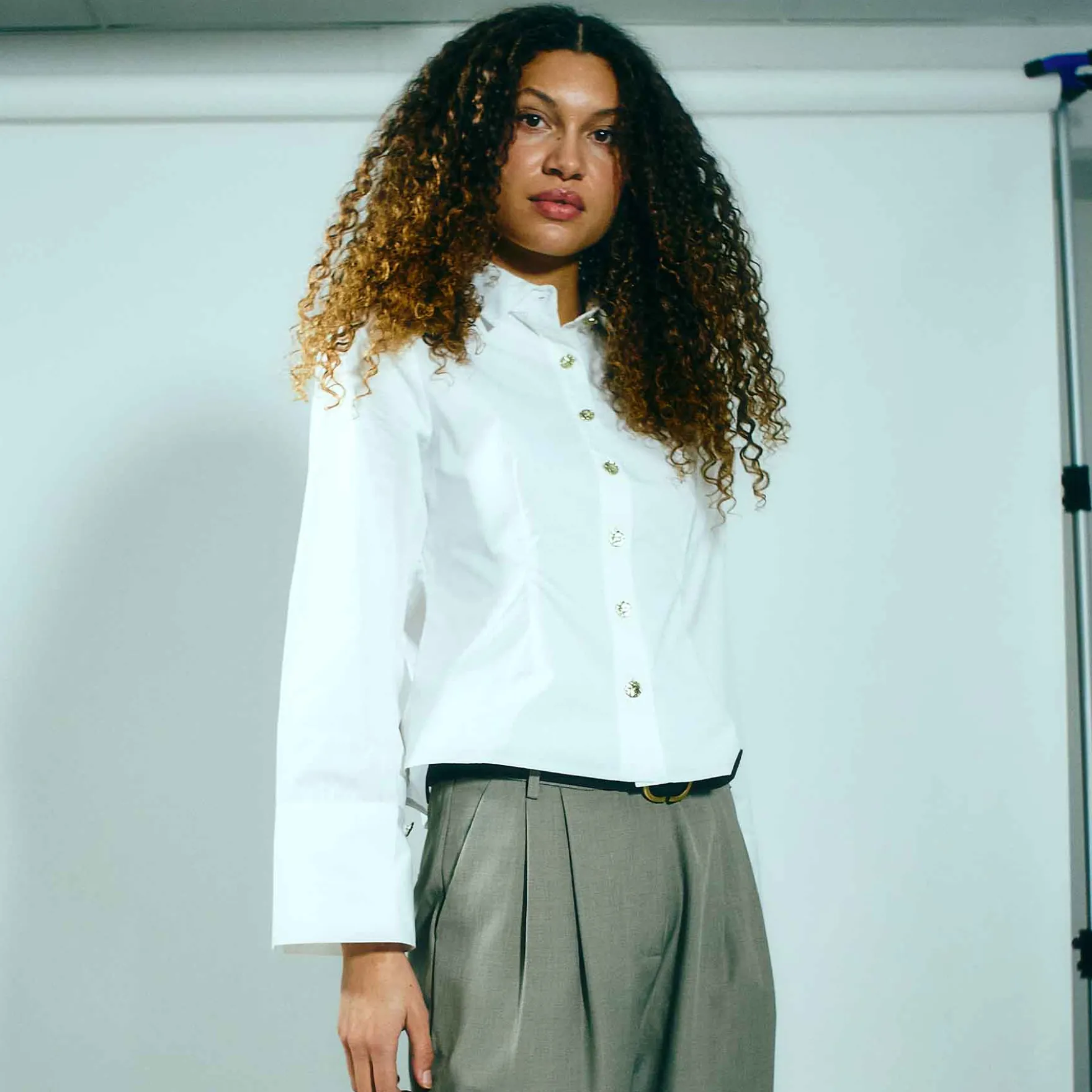 Janet poplin shirt