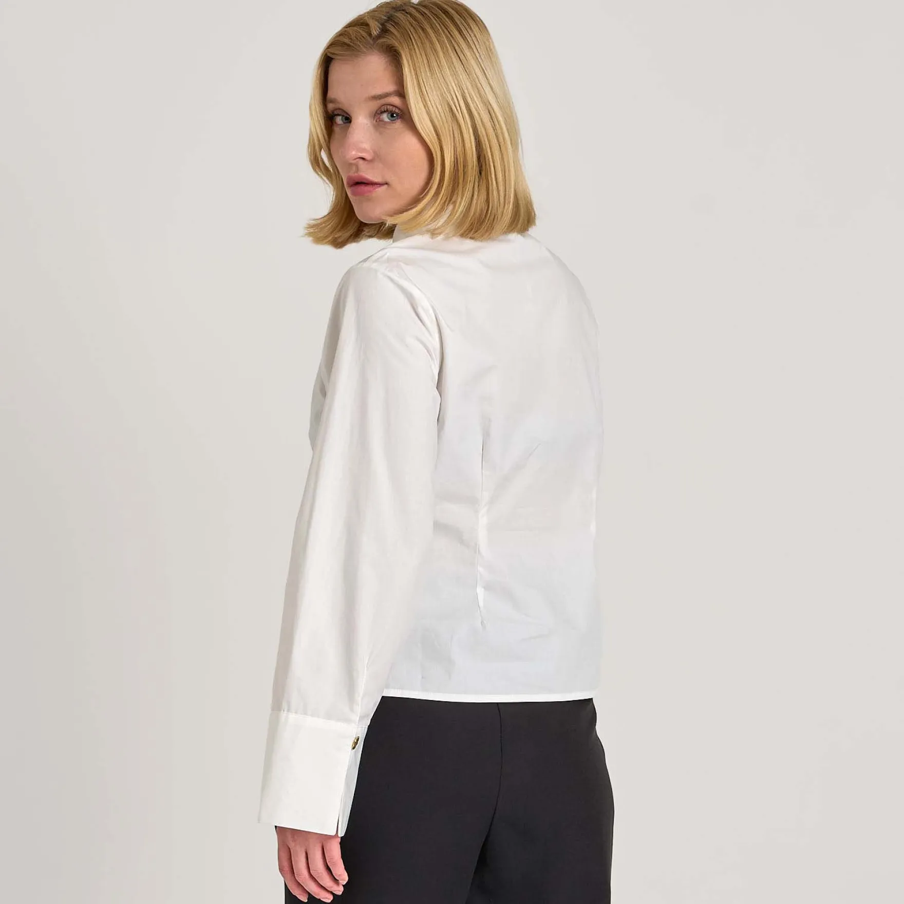 Janet poplin shirt