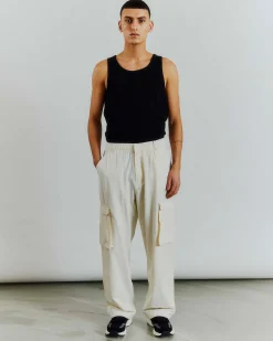 Jean cargo pants