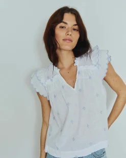 Jessie embroidery top