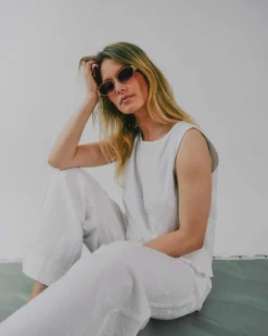 Jocely embroidery pants