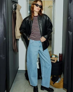 Joy faux leather jacket