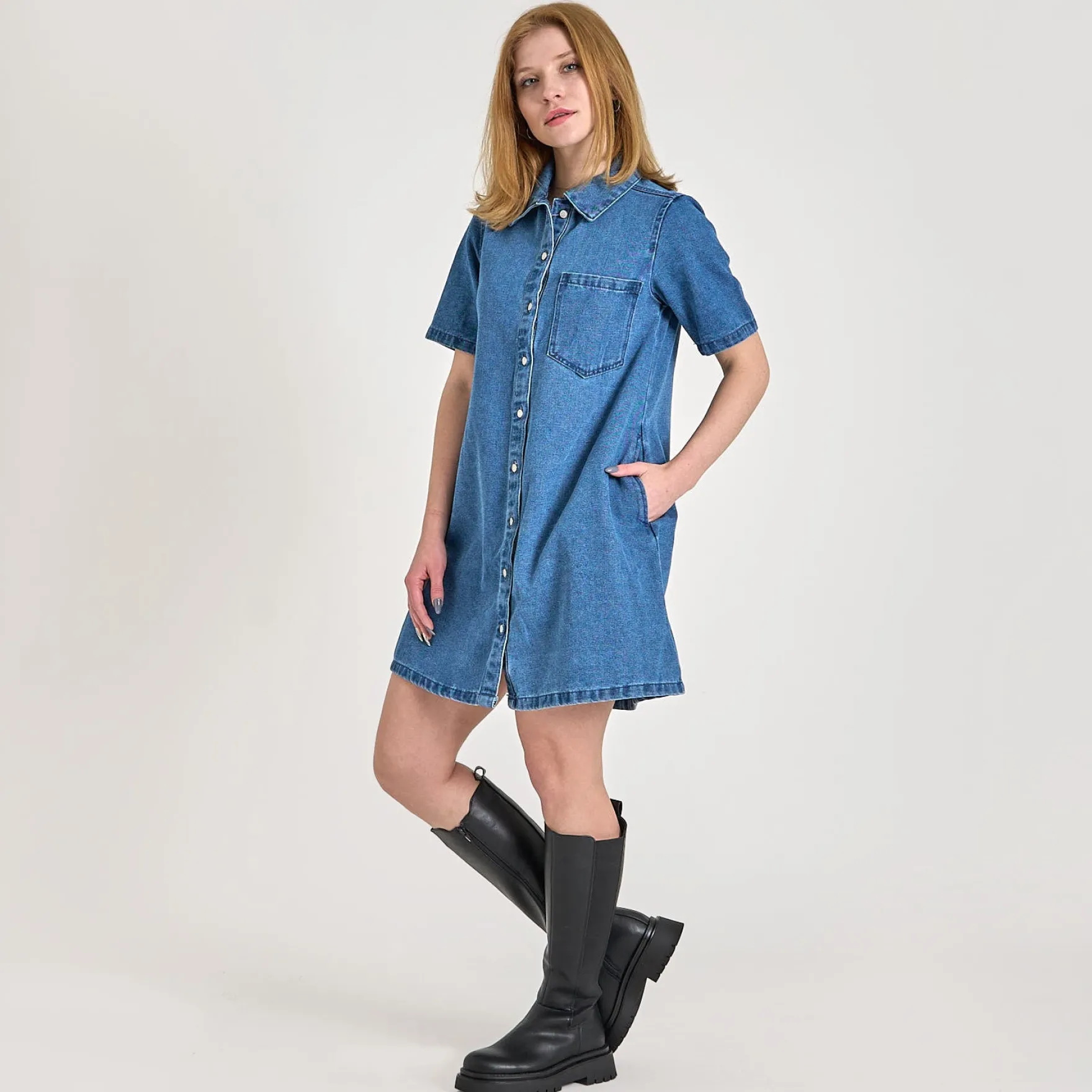Jxamara shape denim dress
