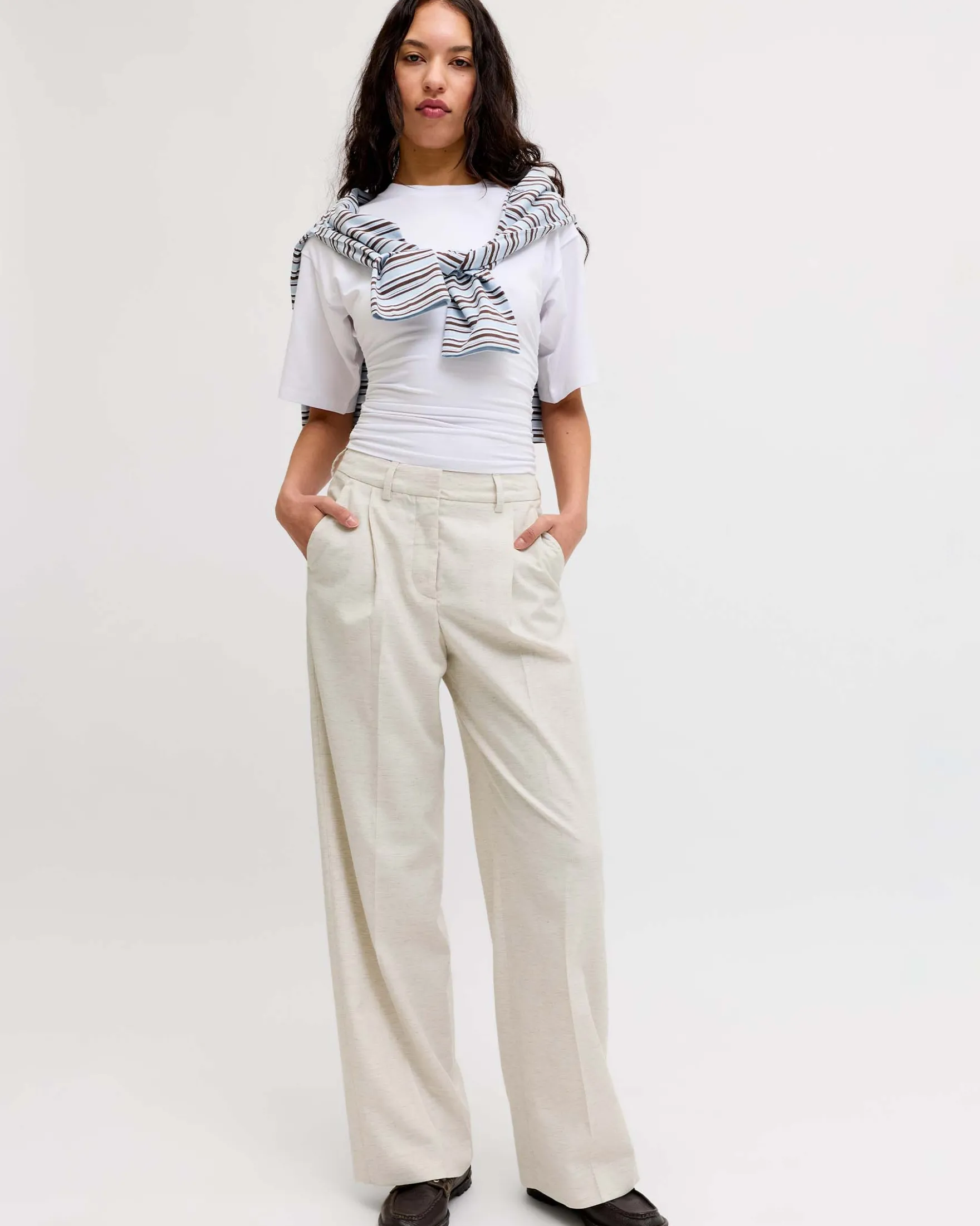 JXAYA STRUCTURED WIDE PANT