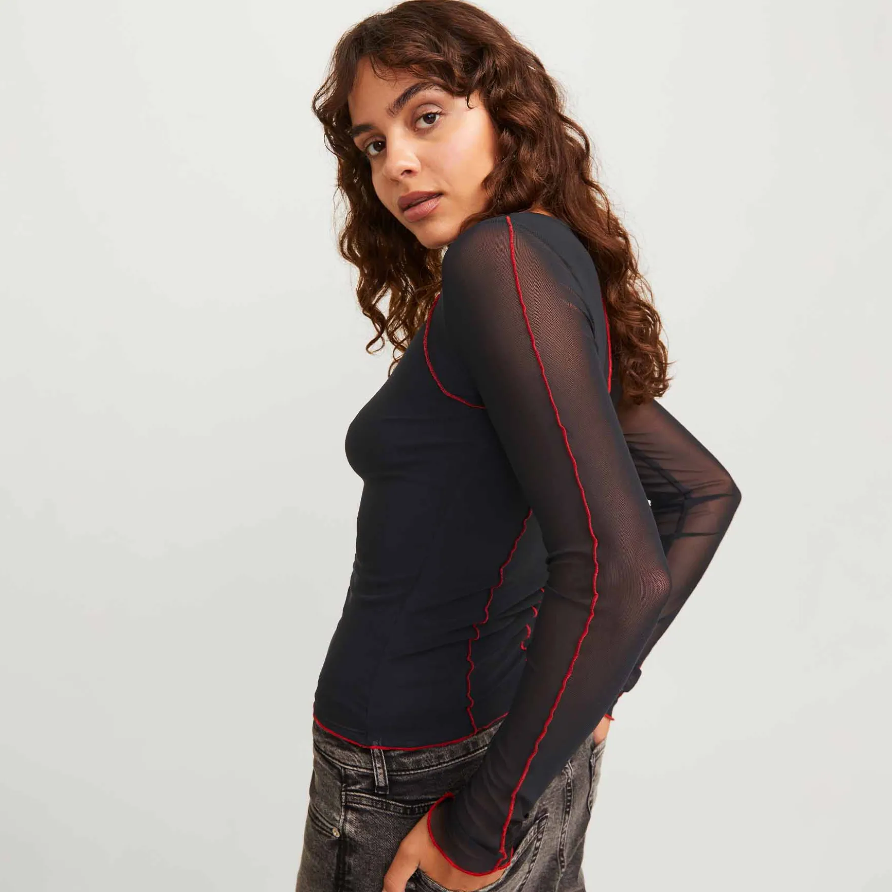 Jxbee melia mesh ls top