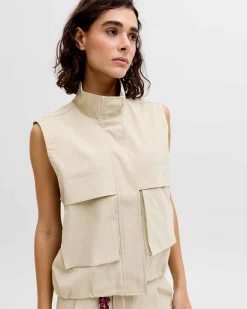 JXCAROL OLIVE VEST