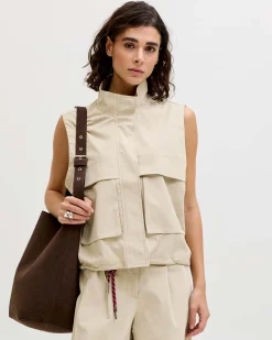JXCAROL OLIVE VEST