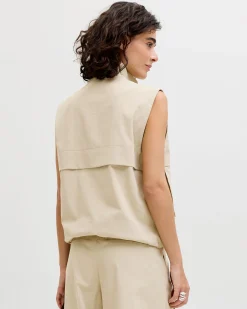 JXCAROL OLIVE VEST